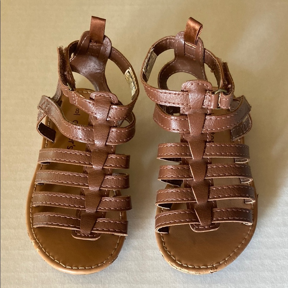 Brown Kids Sandals